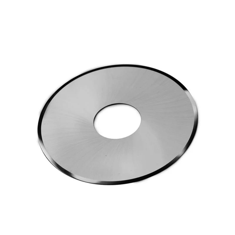 22MAX326-1 couteau circulaire au carbure avec lame de coupe de filtrage de cigarette argentée