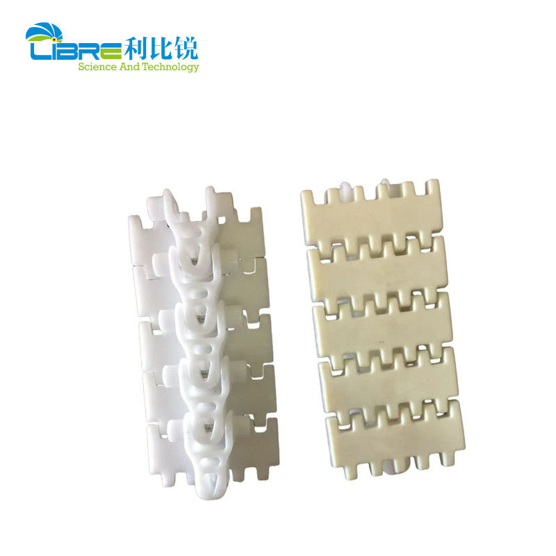 Chaîne de liaison du convoyeur en plastique pour le réservoir de débit de masse tampon FIFO GD B21 SFB ITM Capricorne Saturne Flexlink X85 X85X
