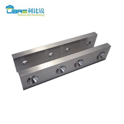 Métal de cisaillement de lame de guillotine hydraulique de carbure fendant pour la feuille d'acier au carbone