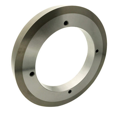 Lames circulaires de cisaillement de guillotine d'insertion de carbure de haute précision pour la fente en métal
