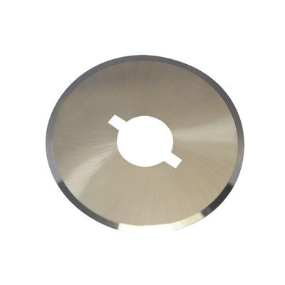 La surface a poli le biseau simple circulaire des couteaux de coupe HRA92.5 pour le filtre de tabac