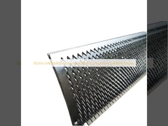 Moulins MK8 MK9 Barres de cardage fines grossières en alliage d'aluminium
