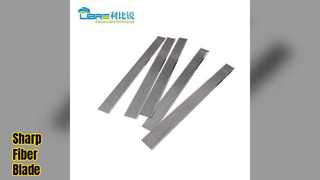 Coupe de précision de lame de coupe de fibre chimique de 74,5 mm